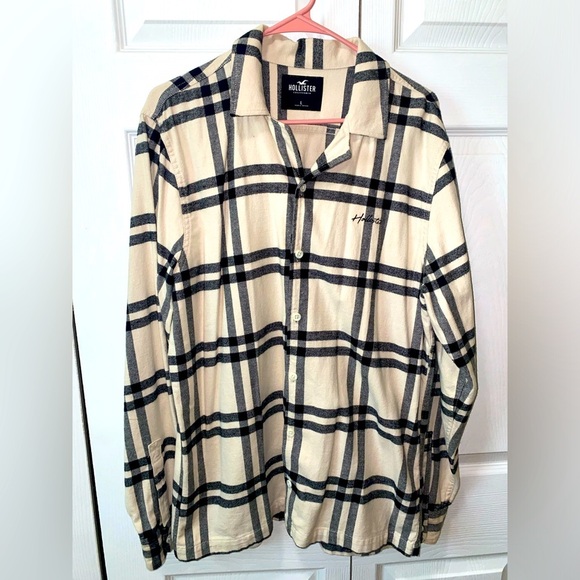Hollister Other - Hollister Mens Large Flannel Button Down Long Sleeve